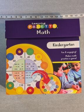 Learning Palette Math Kit for Kindergarten Math - Purple Edition